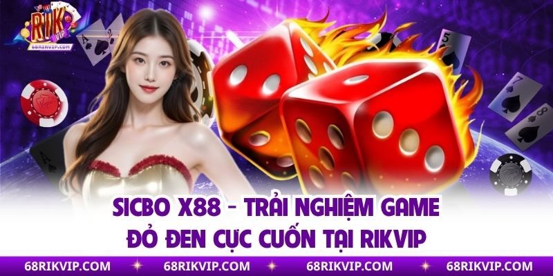Sicbo X88 - Trải Nghiệm Game Đỏ Đen Cực Cuốn Tại Rikvip